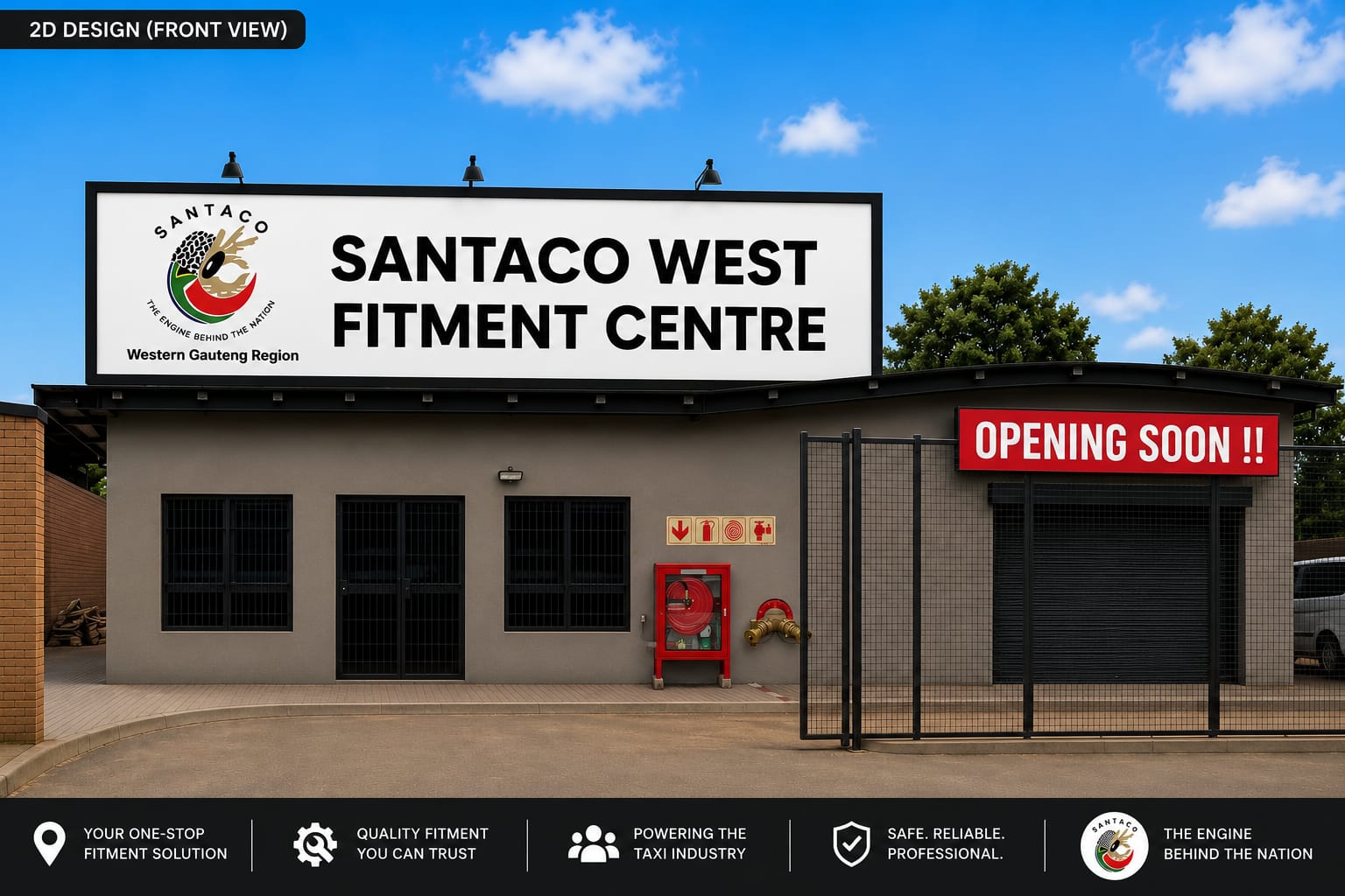 SANTACO West Fitment Centre Opening Soon